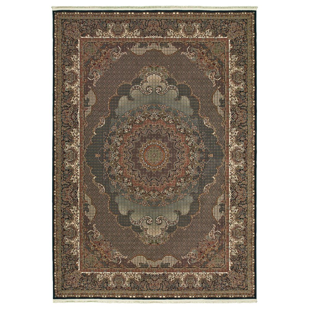 Oriental Weavers Masterpiece Blue 5"3" x 7"6" Area Rug, , large