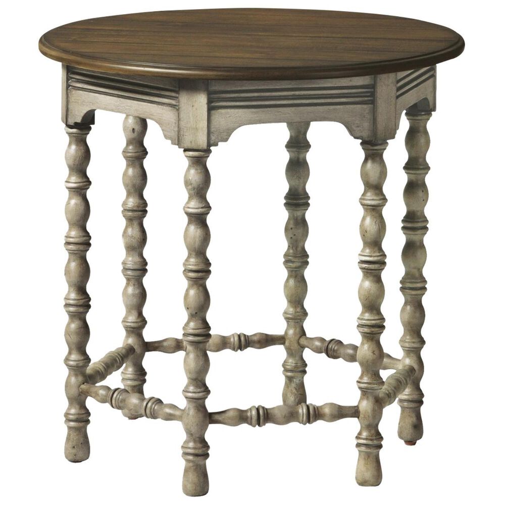 Flexsteel Plymouth Lamp Table in Whitewash, , large