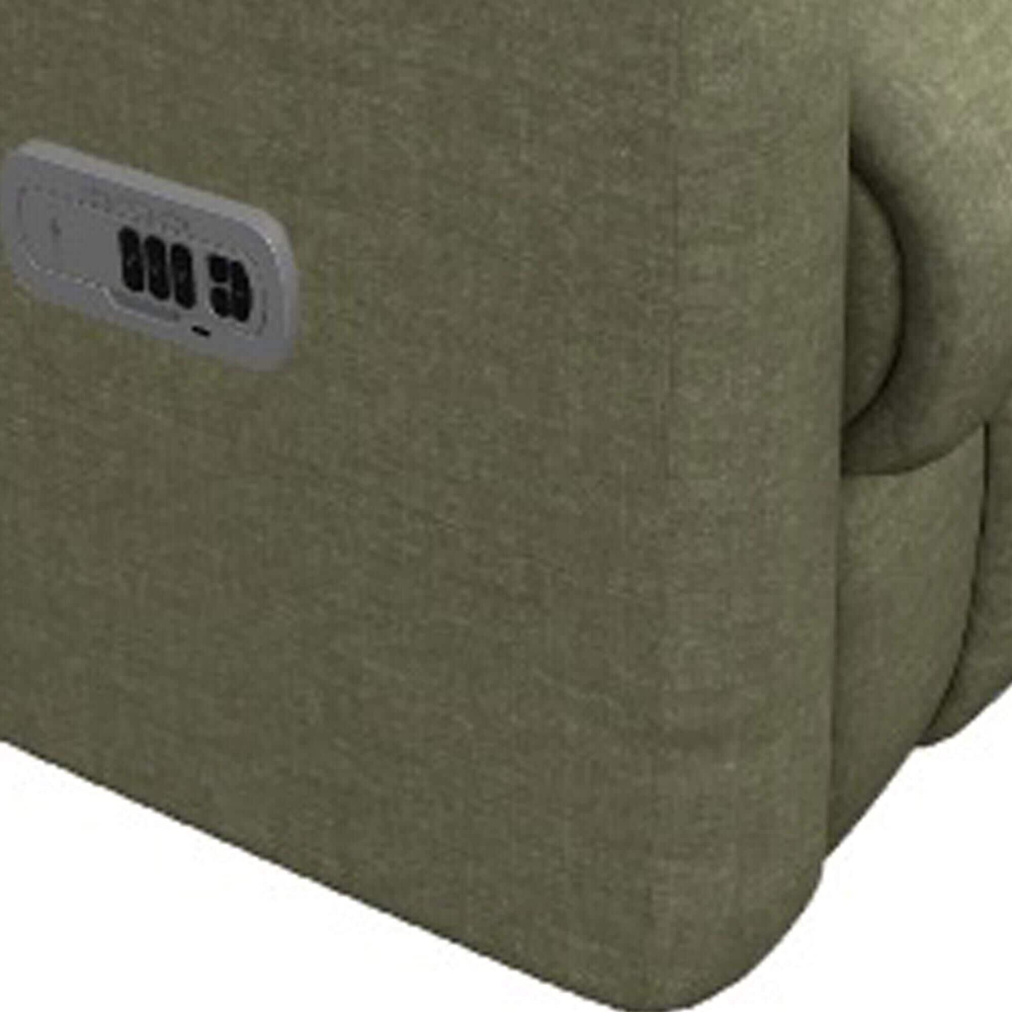 La-Z-Boy Sparrow Power Rocker Recliner with Headrest in Moss