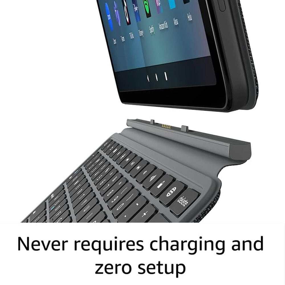 Amazon Fire Max 11 Keyboard Case in Gray, , large