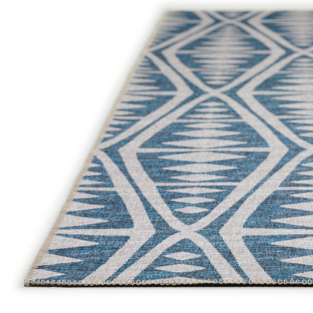 Dalyn Rug Company Sedona Southwestern 9&#39; x 12&#39; Indigo Indoor/Outdoor Area Performance Rug, , large