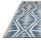 Dalyn Rug Company Sedona Southwestern 9" x 12" Indigo Indoor/Outdoor Area Performance Rug, , large