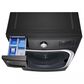 LG 5 Cu. Ft. Smart Front Load Washer with Pedestal in Black Steel, , large