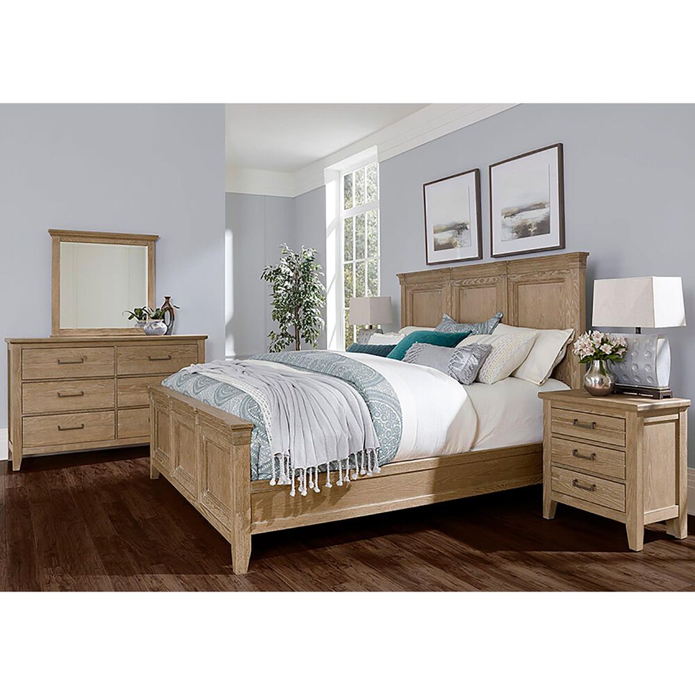 Viceray Collections Passageways Mansion Queen Bed in Charleston Brown, , large