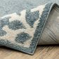 ROW by Oriental Weavers Quinn Coral Blue and Ivory 5"3" x 7" Area Rug, , large