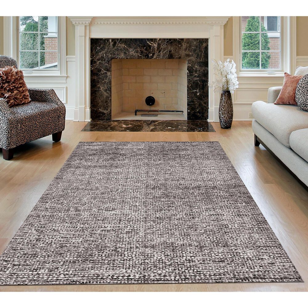Radici USA Magica 10&#39; x 14&#39; Gray and Silver Area Rug, , large