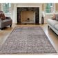 Radici USA Magica 10" x 14" Gray and Silver Area Rug, , large