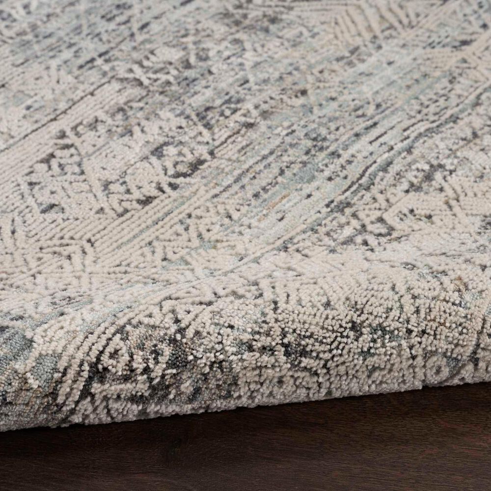 Nourison Lynx 12&#39; x 15&#39;9&quot; Ivory and Blue Area Rug, , large