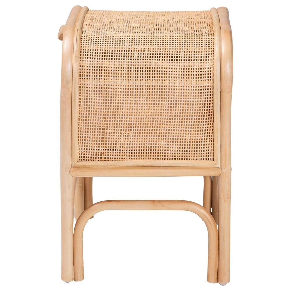 Baxton Studio Carabella 1-Drawer Nightstand in Natural, , large