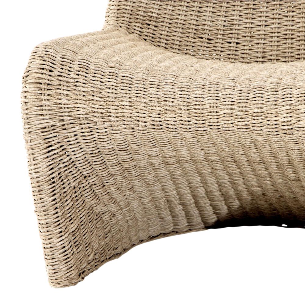 Four Hands Portia Outdoor Occasional Chair in Vintage White, , large