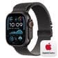 Apple Watch Ultra 2 GPS + Cellular 49mm Black Titanium Case with Black Titanium Milanese Loop - M, , large