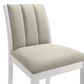 Armen Living Nolan 30" Bar Stool in Matte White, , large