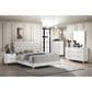 Pacific Landing Kendall 2-Drawer Nightstand in Gold and White, , large
