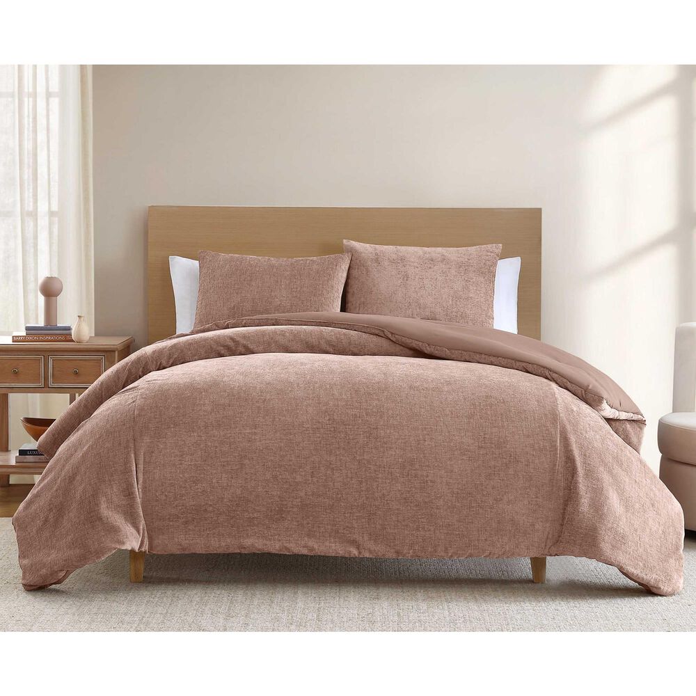 Hallmart Collectibles Niles 3-Piece Queen Comforter Set in Blush, , large