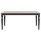Ashley Brenkerton Rectangular Dining Table in Grayish Brown and French Black - Table Only, , large