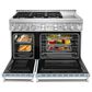KitchenAid 6.3 Cu. Ft. Freestanding Gas Range with Griddle in Misty Blue, , large