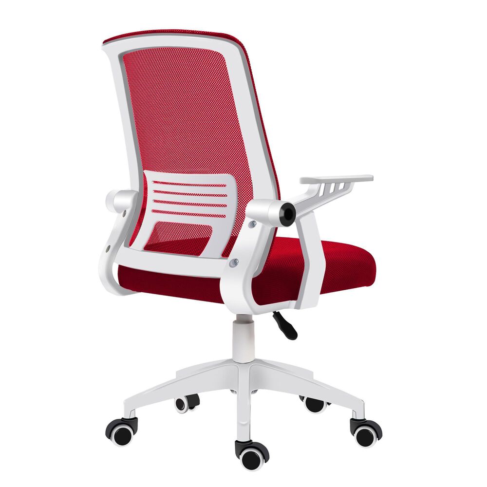 New Era Holding Group LTD Mesh Office Chair in Red and White, , large