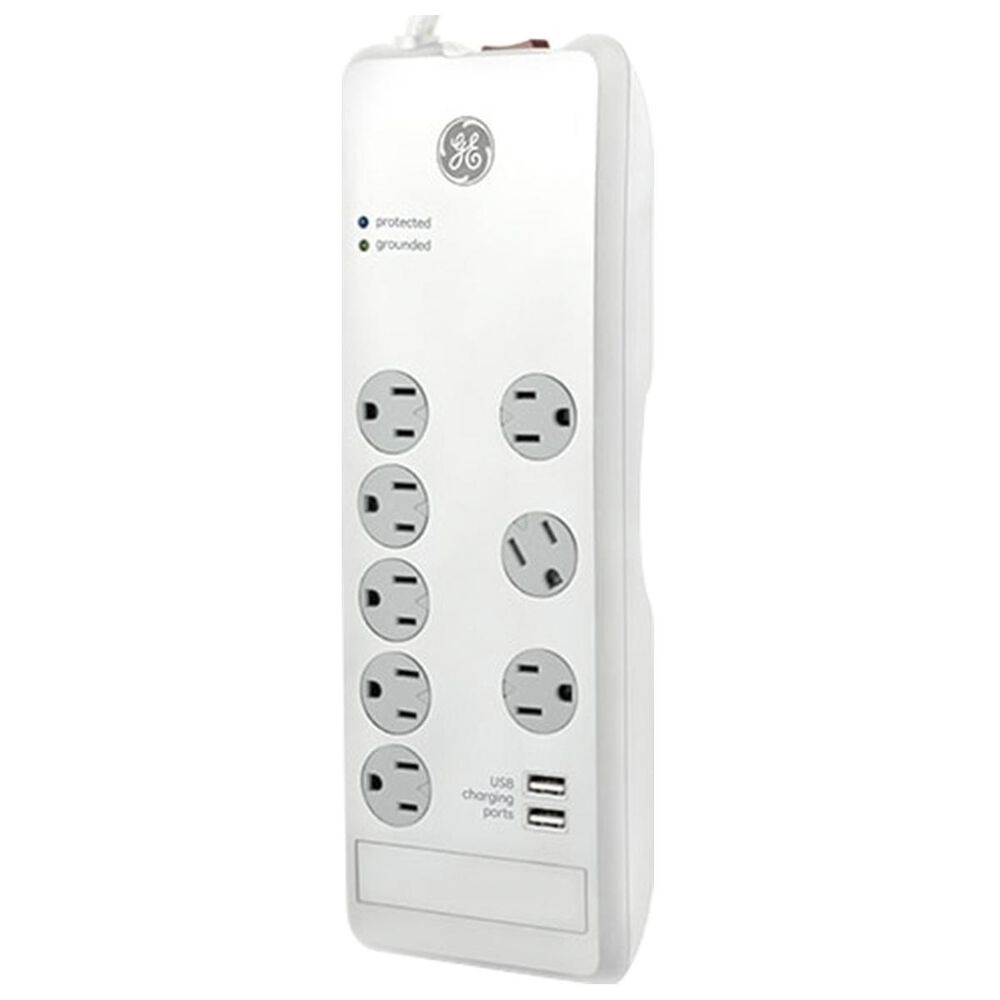 GE 8 Outlet Surge Protector, , large