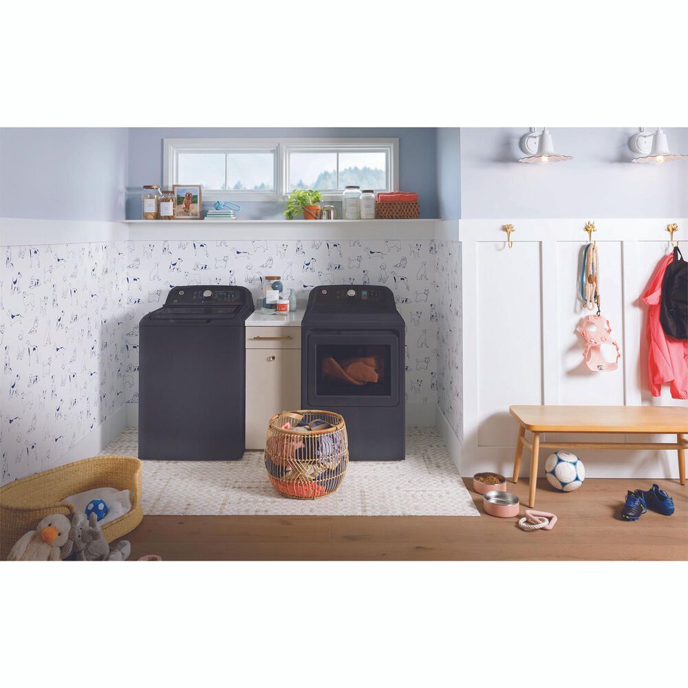 GE Appliances 4.5 Cu. Ft. Washer with Water Level Control in Diamond Gray, , large