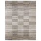 Feizy Richmond Gray and White 5" x 7"6" Area Rug, , large