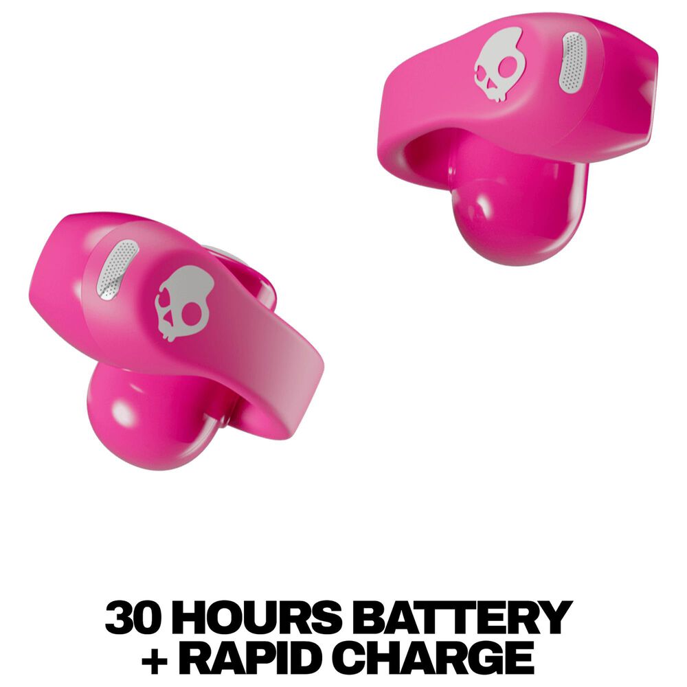 Skullcandy Push 720 Open-Ear True Wireless Earbuds in Pink, , large