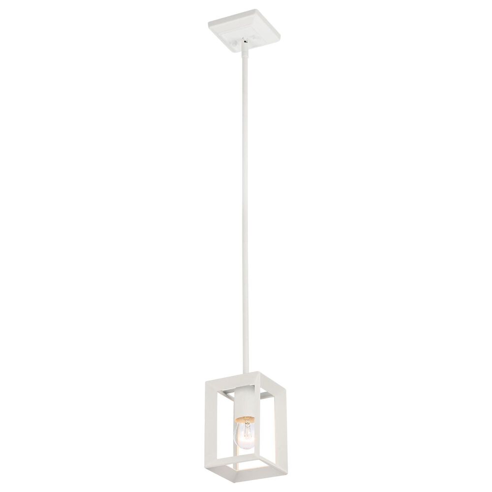 Golden Lighting Smyth 1-Light Mini Pendant in Natural White, , large