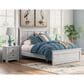 Ashley Makidern 2 Piece Queen Panel Bedroom Set in Whitewash, , large