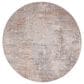 Safavieh Invista 6"7" Round Beige and Cream Area Rug, , large