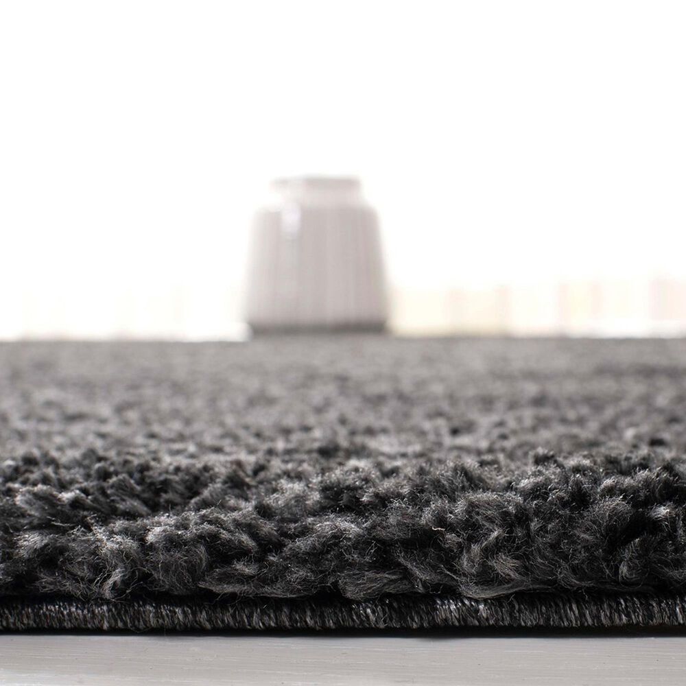 Safavieh August Shag AUG900H 4&#39; x 6&#39; Charcoal Area Rug, , large