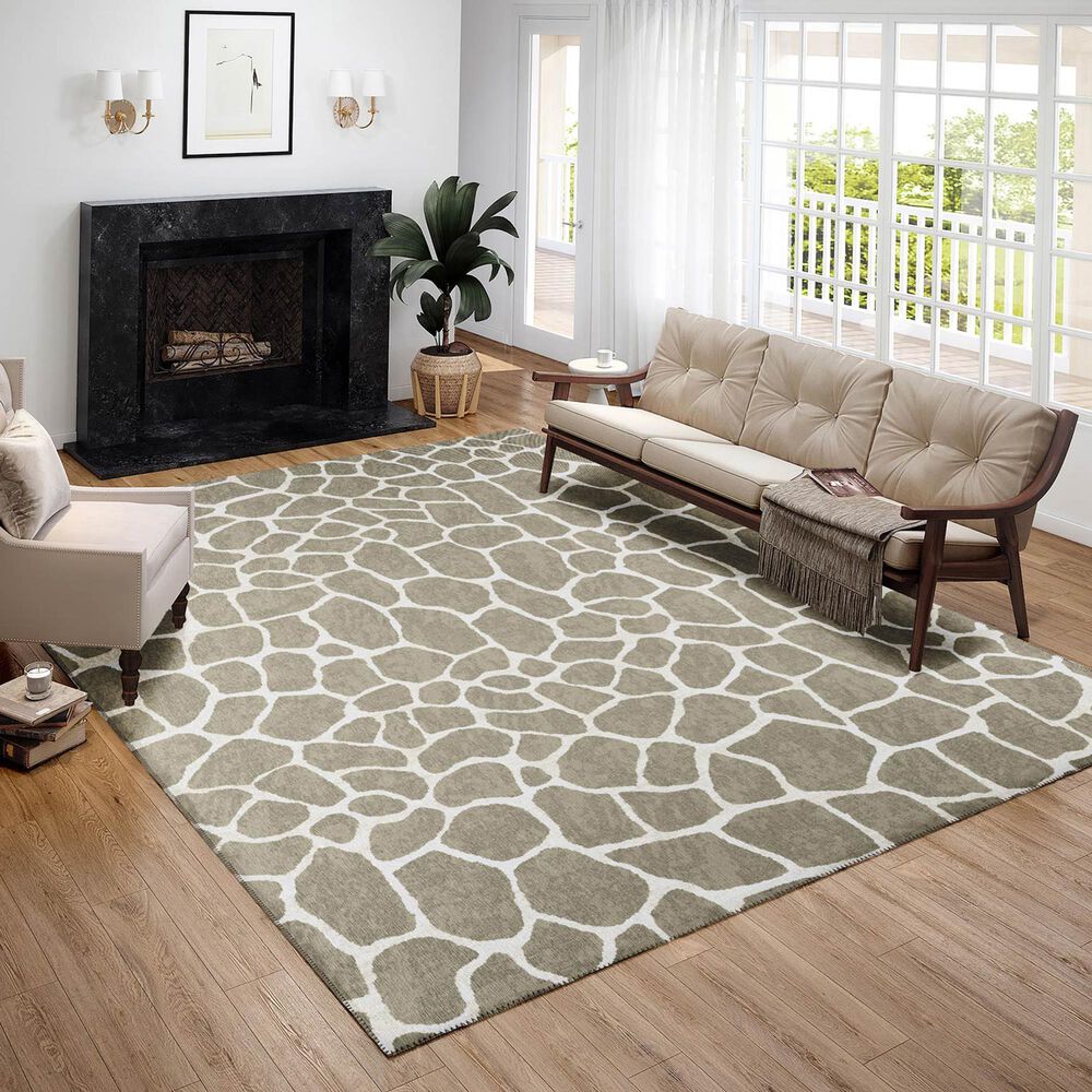 Dalyn Rug Company Mali ML4 10&#39; x 14&#39; Stone Indoor/Outdoor Area Performance Rug, , large