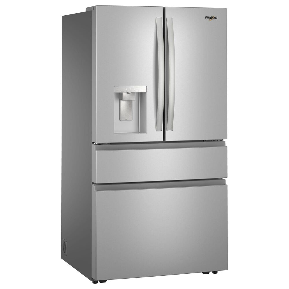 Whirlpool 29 Cu. Ft. French Door Refrigerator with Reach Through Handles in Fingerprint-Resistant Stainless Steel, , large
