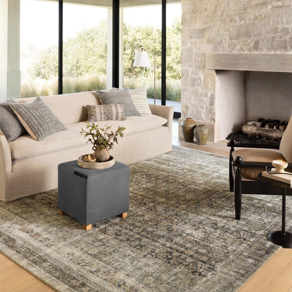 Amber Lewis x Loloi Morgan 5&#39; x 7&#39; Navy and Sand Area Rug, , large