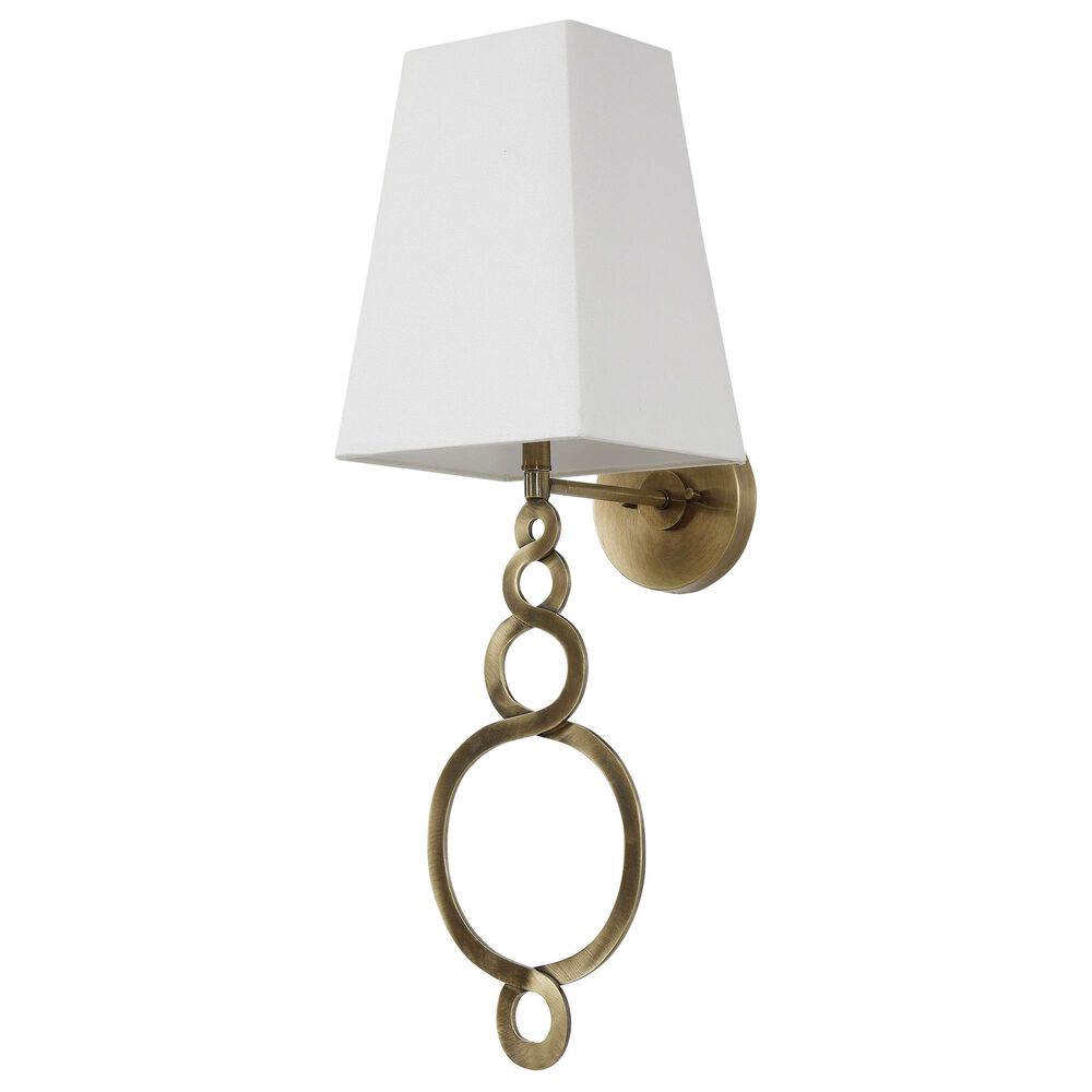 Uttermost Brambleton 1-Light Sconce in Antique Brass, , large