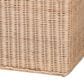 Baxton Studio Damita Storage Bench in Natural, , large