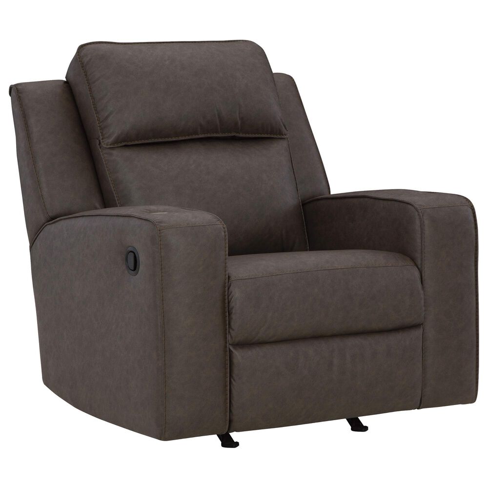Ashley Lavenhorne Power Reclining Sofa and Recliner Set in Granite, , large