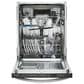 Frigidaire Gallery 3 Piece Kitchen Package with 27.8 Cu. Ft. French Door Refrigerator, 30" Front Control Gas Range with Total Convection, and 24" Built-In Bar Handle Dishwasher with CleanBoost in Stainless Steel, , large