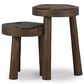 Four Hands Maha Accent Table in Aged Belgium Bleach, , large
