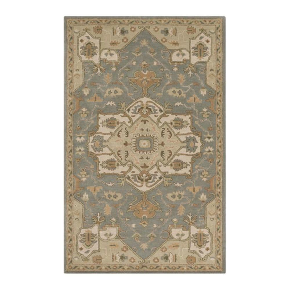 Surya Caesar CAE-1144 5" x 8" Gray and Khaki Area Rug, , large