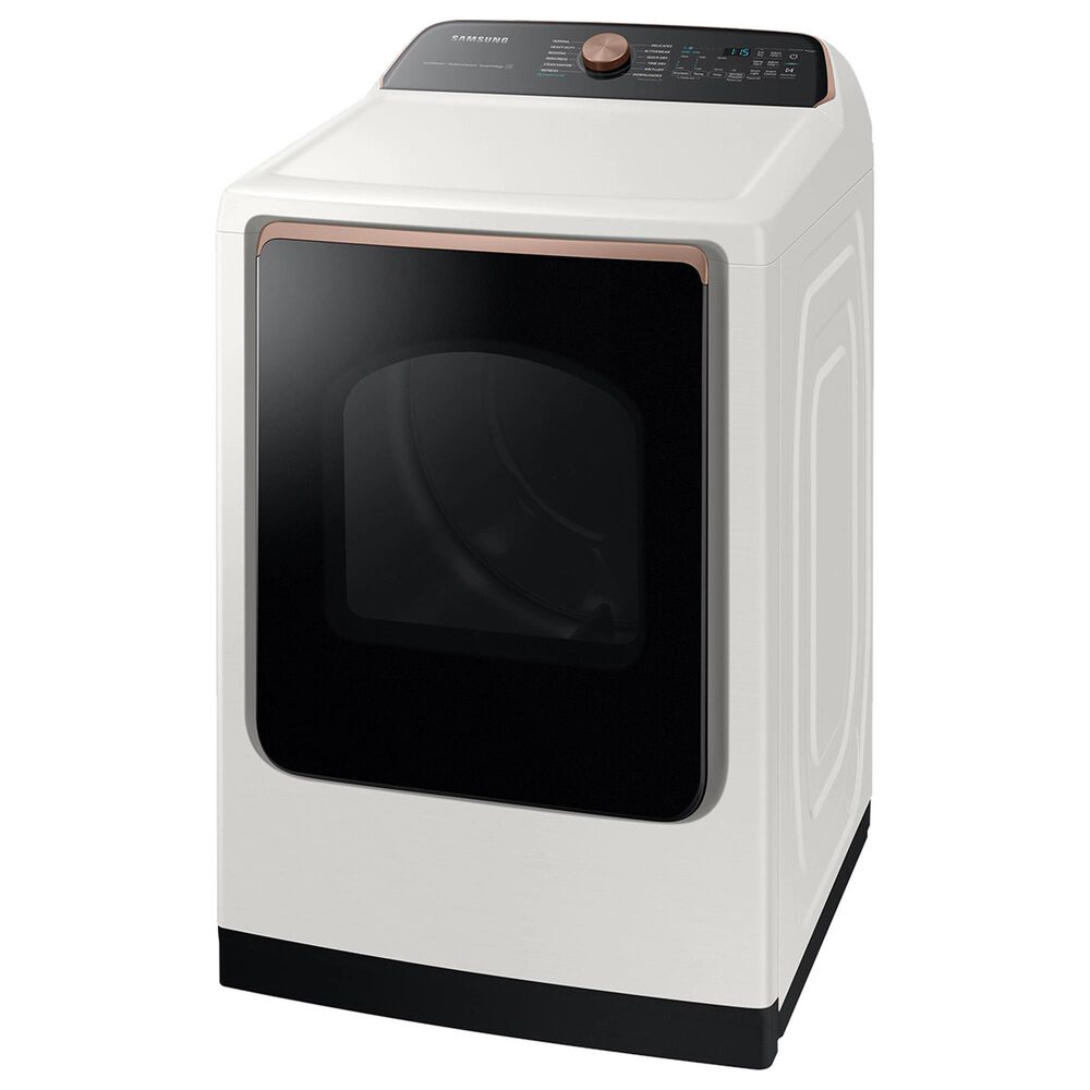 Samsung 5.5 Cu. Ft. Smart Top Load Impeller Washer and 7.4 Cu. Ft. Electric Dryer in Ivory, , large