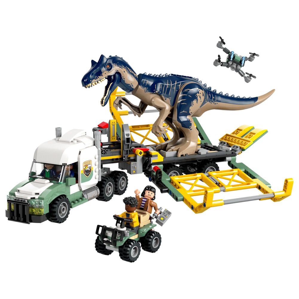 LEGO Jurassic World series Dinosaur Missions: Allosaurus Transport Truck, , large