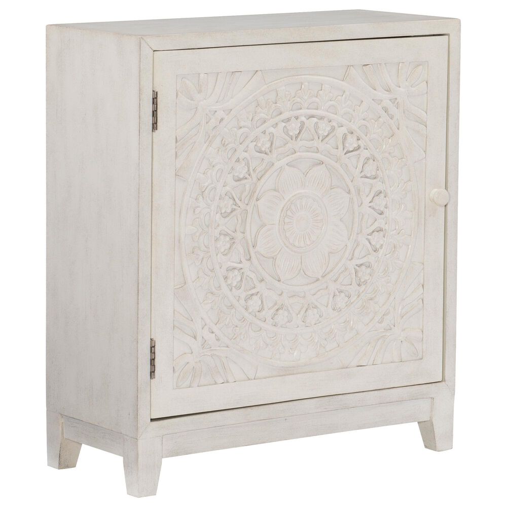 Linon Home Decor Grace Cabinet in Smokey White, , large