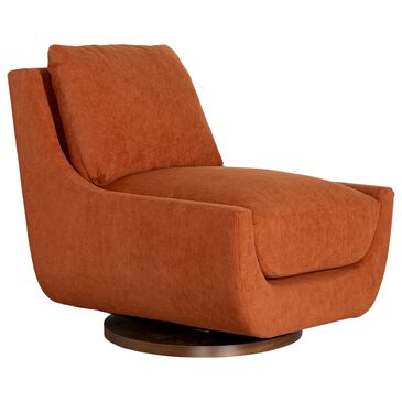 Jonathan Louis Cosmo Swivel Chair in Groove Rust, , large