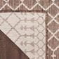 Nourison Positano Southwestern Natural 5" x 7" Indoor/Outdoor Area Rug, , large
