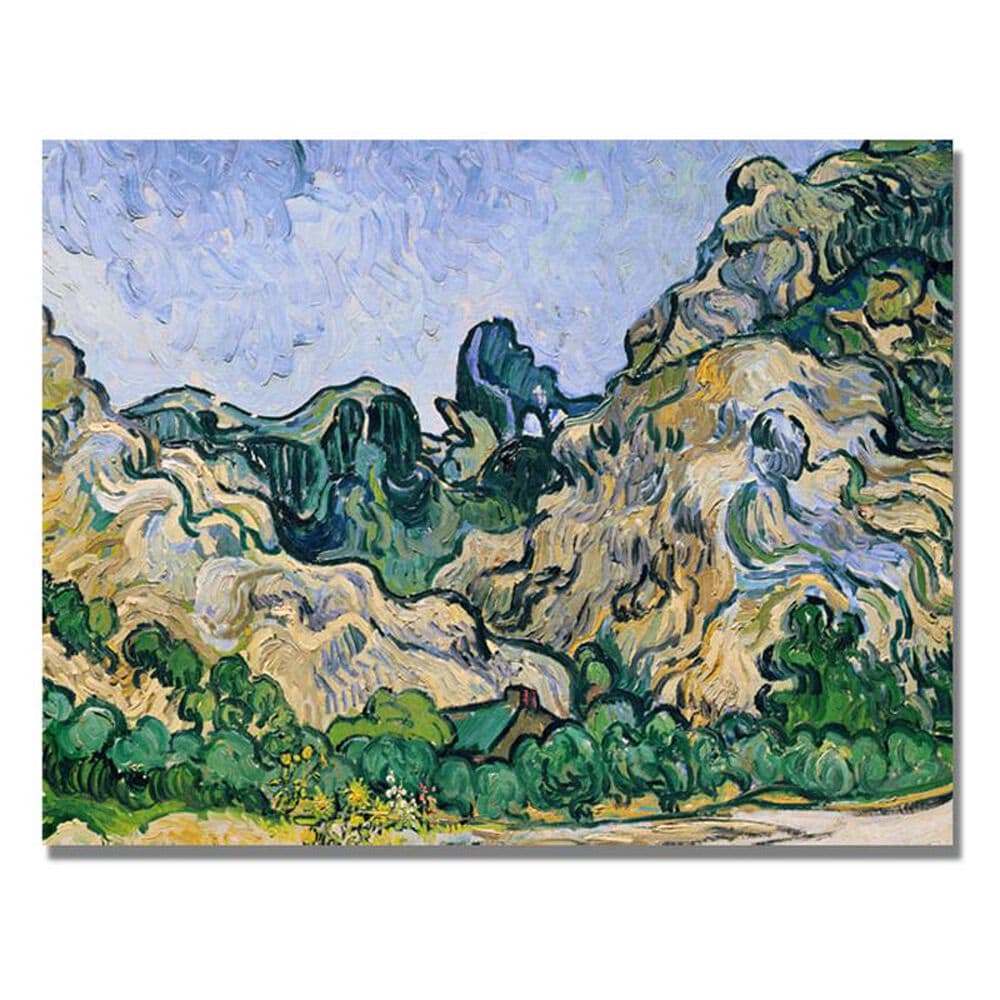 Timberlake Vincent Van Gogh 18" x 24" 'The Alpilles, 1889' Canvas Art, , large