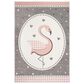Safavieh Carousel CRK154 5"3" x 7"6" Pink and Ivory Kids  Area  Rug, , large