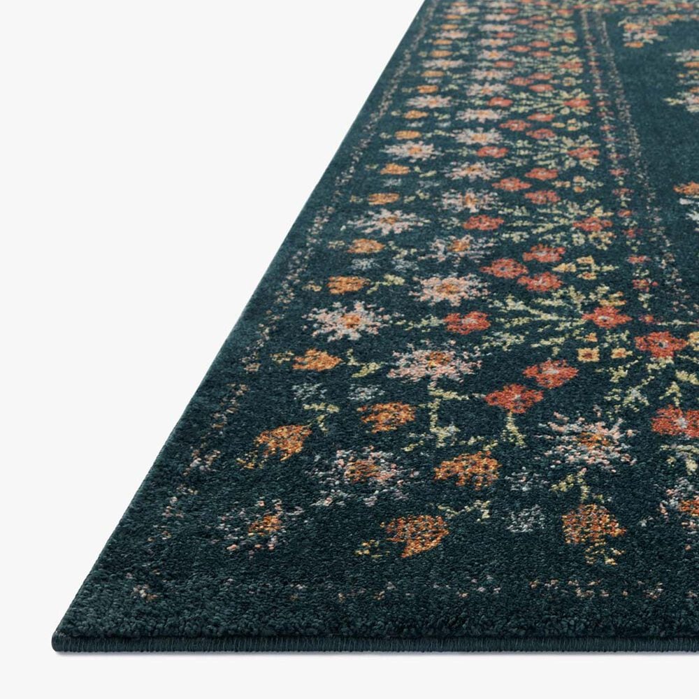 Rifle Paper Co. x Loloi Laurel Eleanor 6&#39;6&quot; x 9&#39;2&quot; Navy Area Rug, , large