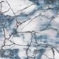 Safavieh Craft CFT877L 4" Square Grey and Blue Area Rug, , large