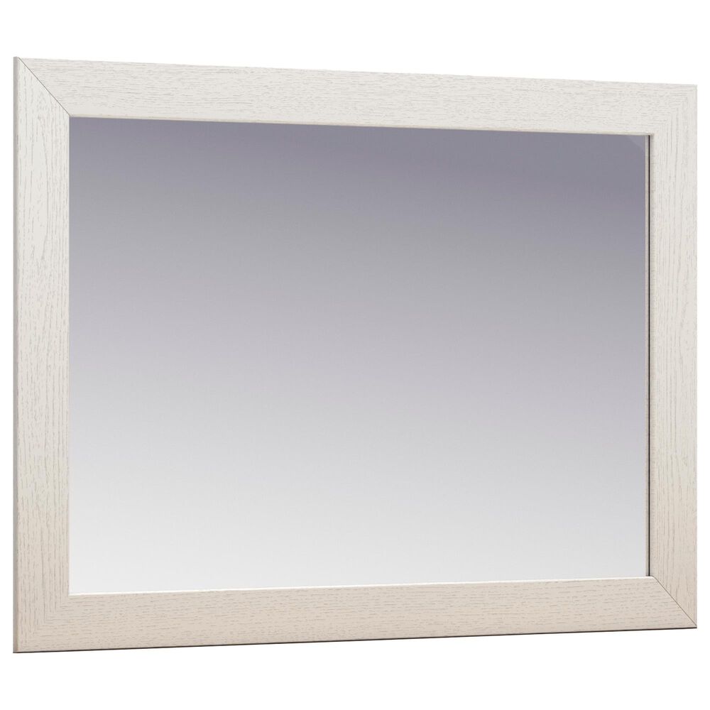 Ashley Linnocreek Bedroom Mirror in White, , large