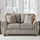 Ashley Olsberg Loveseat in Steel, , large