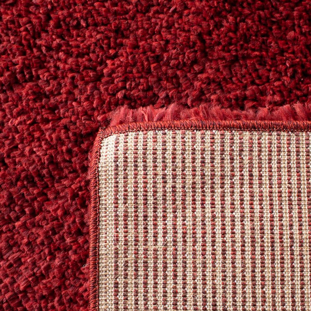 Safavieh August Shag 5&#39;3&quot; x 7&#39;6&quot; Burgundy Area Rug, , large
